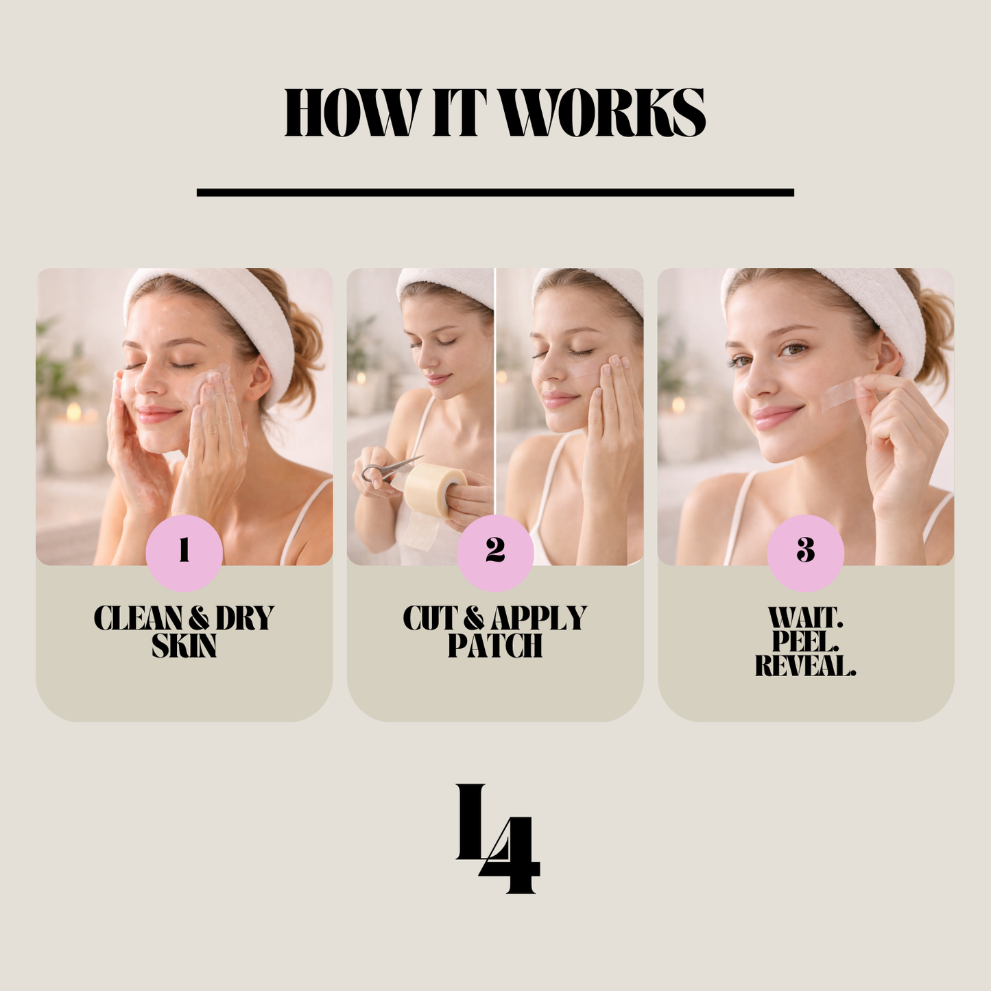 Lane4™ Hydrocolloid Acne Patch Roll